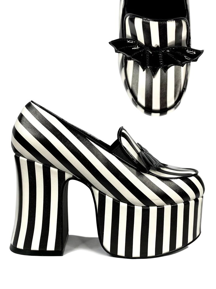BANSHEE BAT STRIPE -BLACK/WHITE
