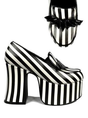 BANSHEE BAT STRIPE -BLACK/WHITE