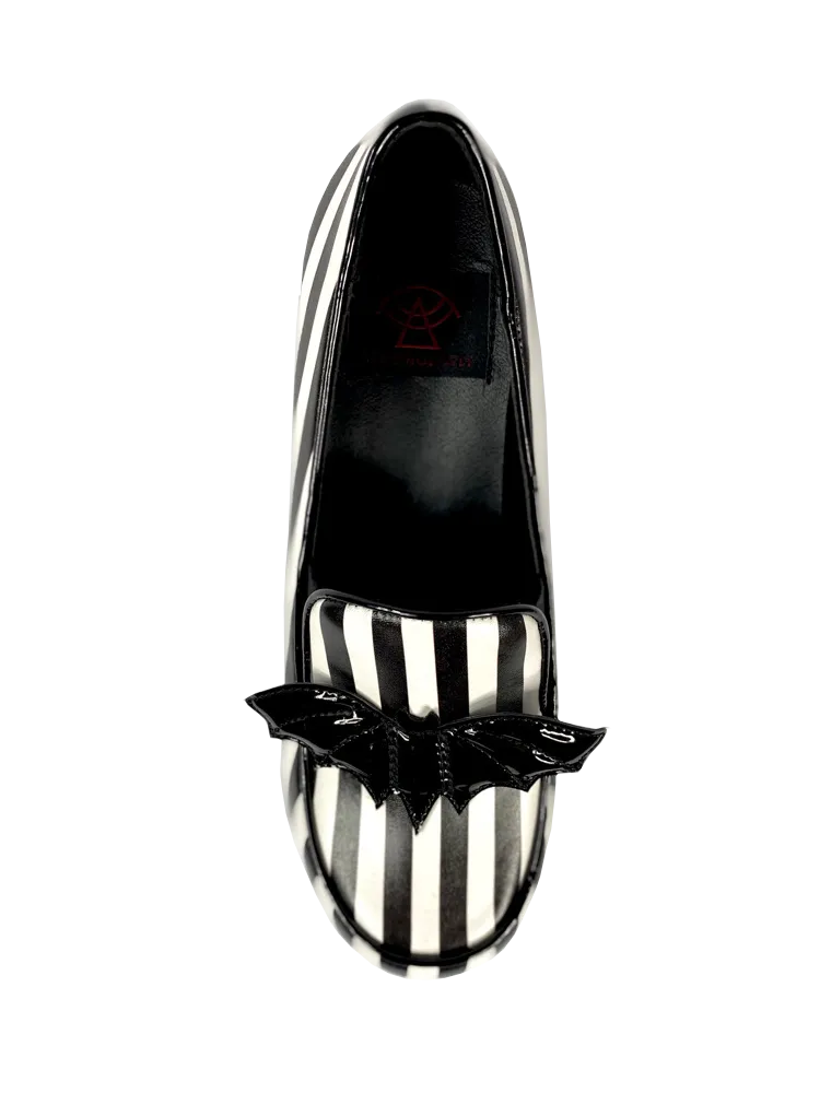 BANSHEE BAT STRIPE -BLACK/WHITE