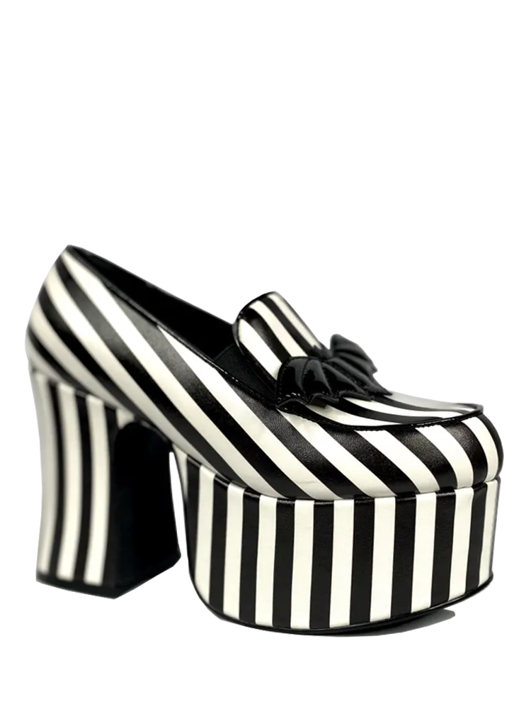 BANSHEE BAT STRIPE -BLACK/WHITE