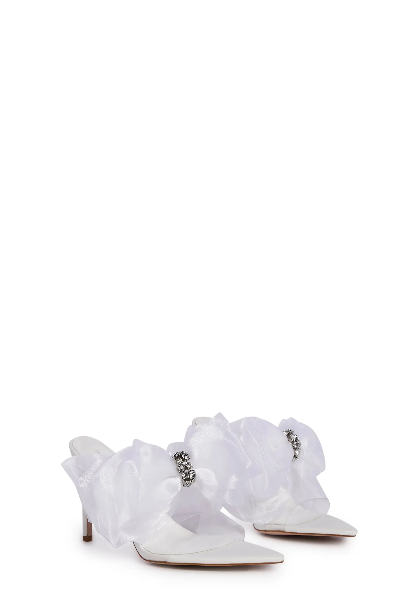 Capable Stiletto Heels - White
