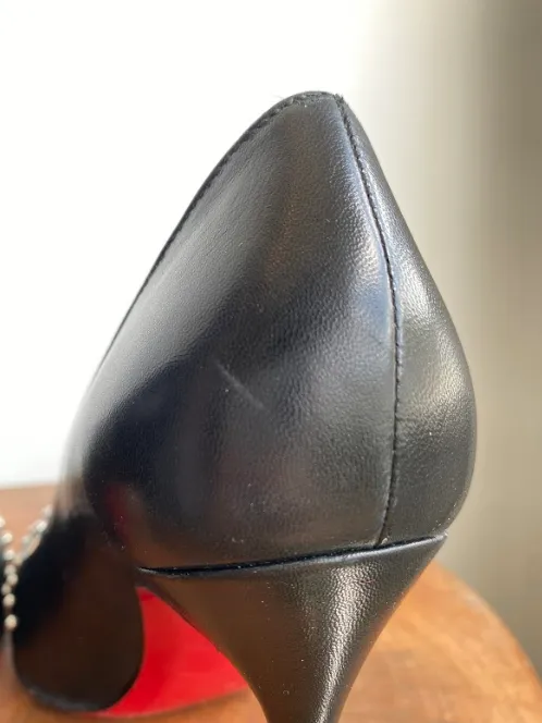 DOOR KNOCK STUD STILETTOS