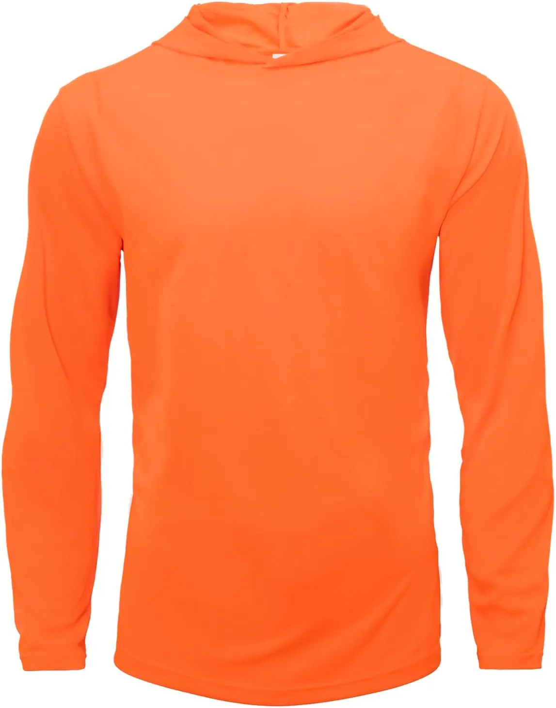 Facitisu Men Long Sleeve Tee Shirts with Hooded 5 Pack Athletic Pullover Dry Fit Sweatshirts Gym Hoodies