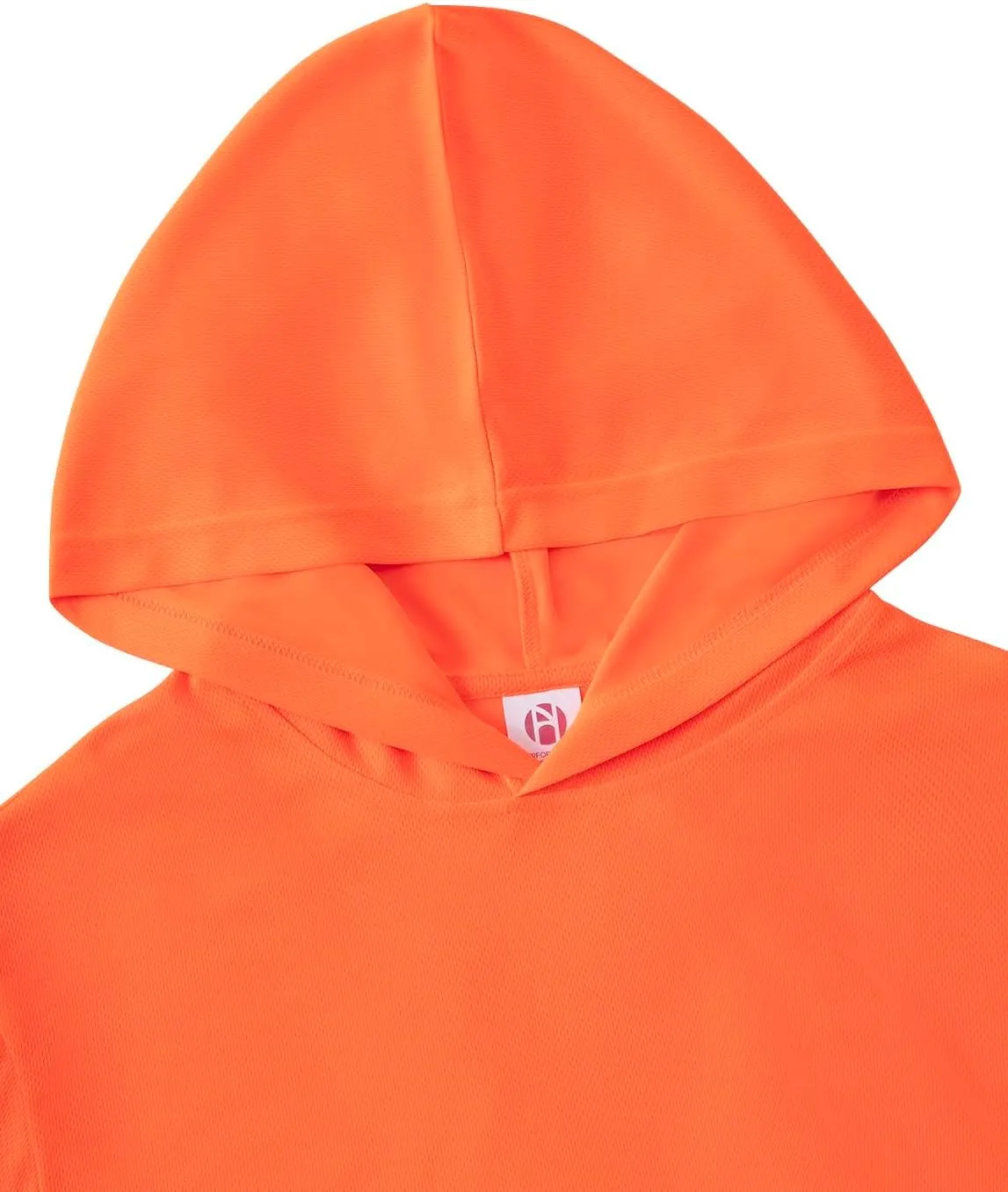Facitisu Men Long Sleeve Tee Shirts with Hooded 5 Pack Athletic Pullover Dry Fit Sweatshirts Gym Hoodies