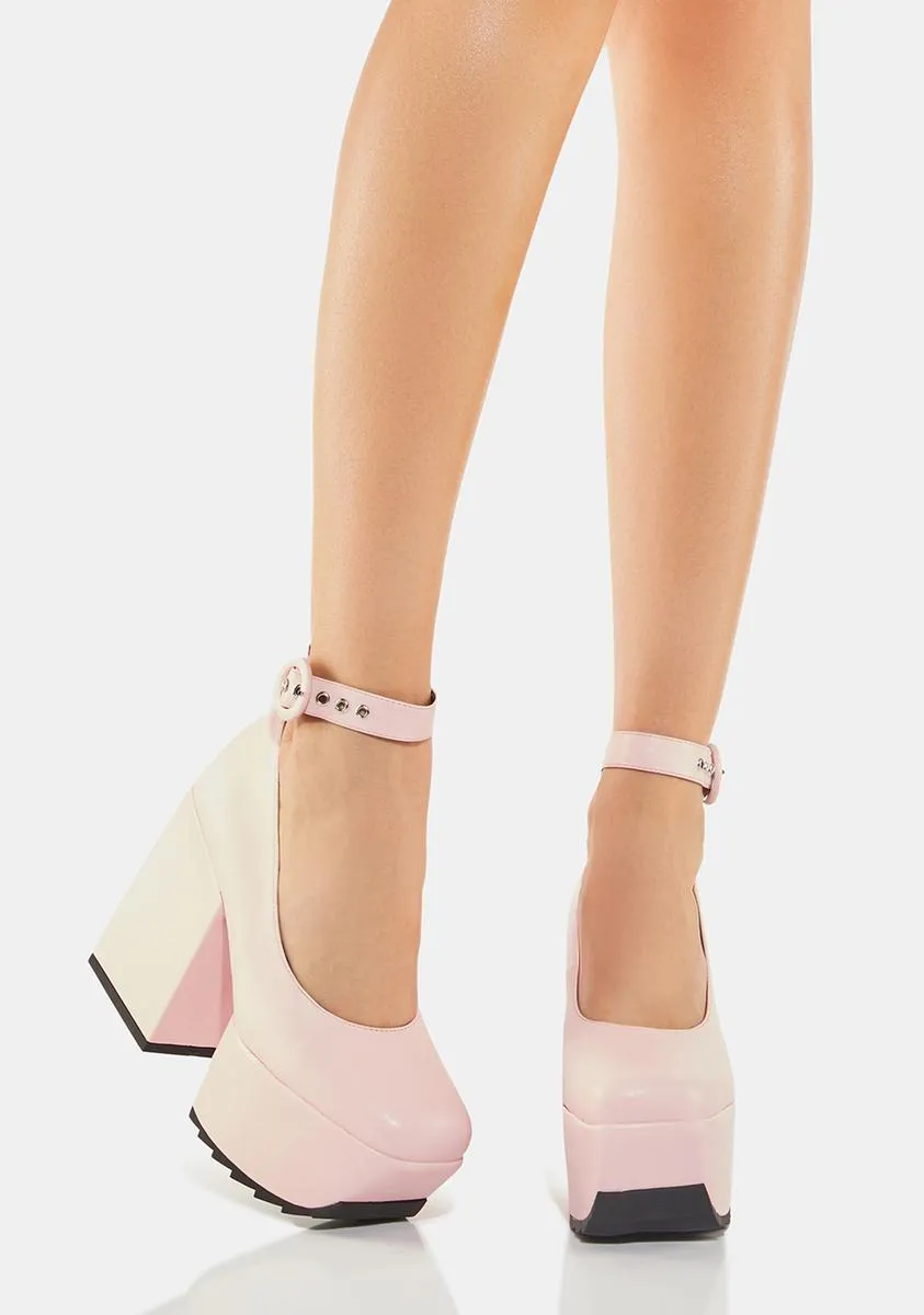 Intoxicated Platform Heels