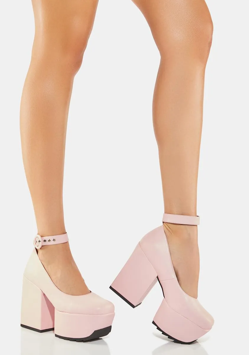 Intoxicated Platform Heels