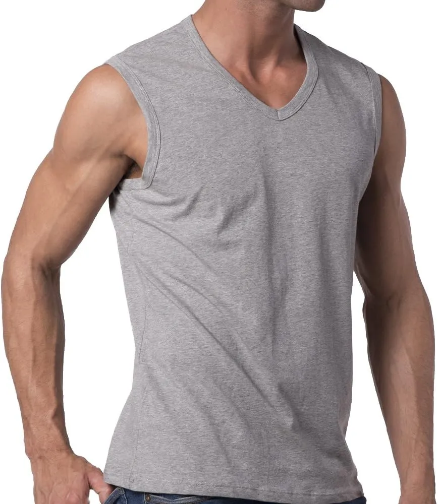Men's Sleeveless V-Neck T-Shirt