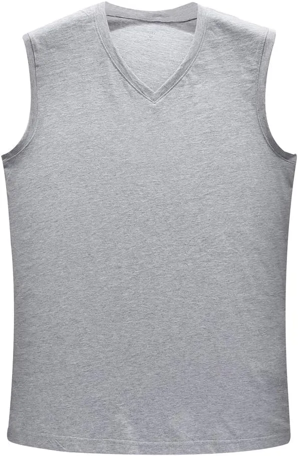 Men's Sleeveless V-Neck T-Shirt