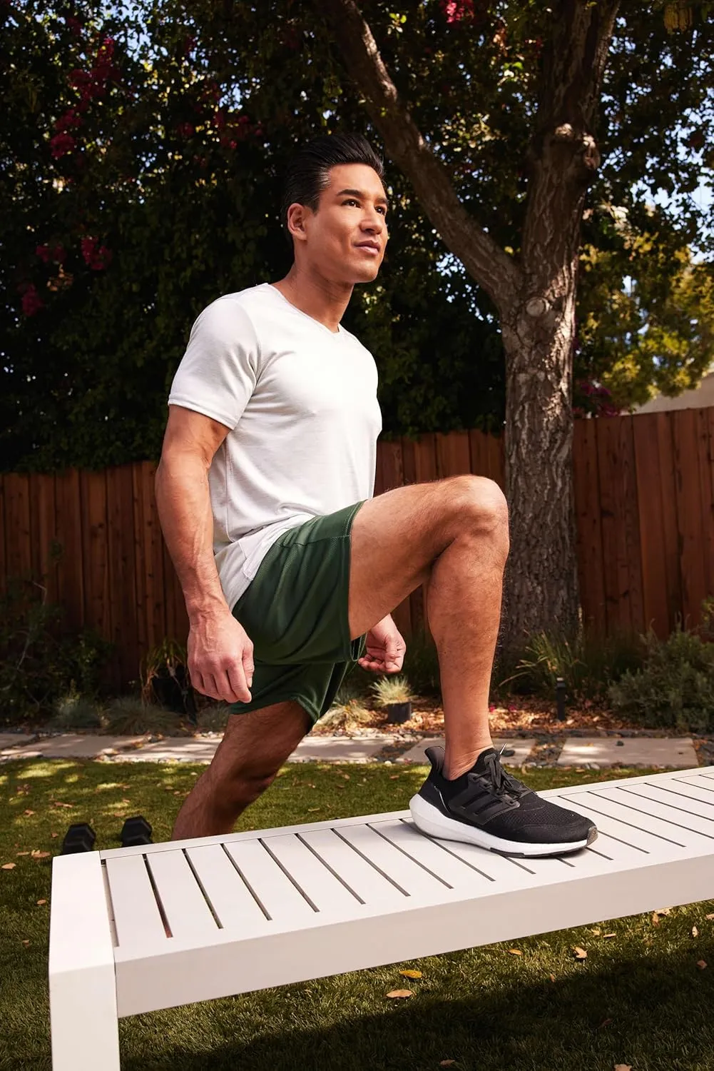 Real Essentials 5 Pack: Men??s V-Neck Dry-Fit Moisture Wicking Active Athletic Tech Performance T-Shirt