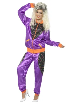 Retro Shell Suit Costume Ladies