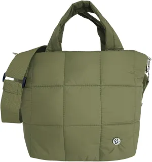 Small Puffer Gym Bag Quilted Crossbody Nylon Bags For Women Handbag Shoulder Bag