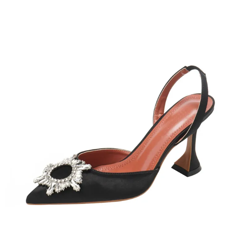 Sunflower Diamond High Heels