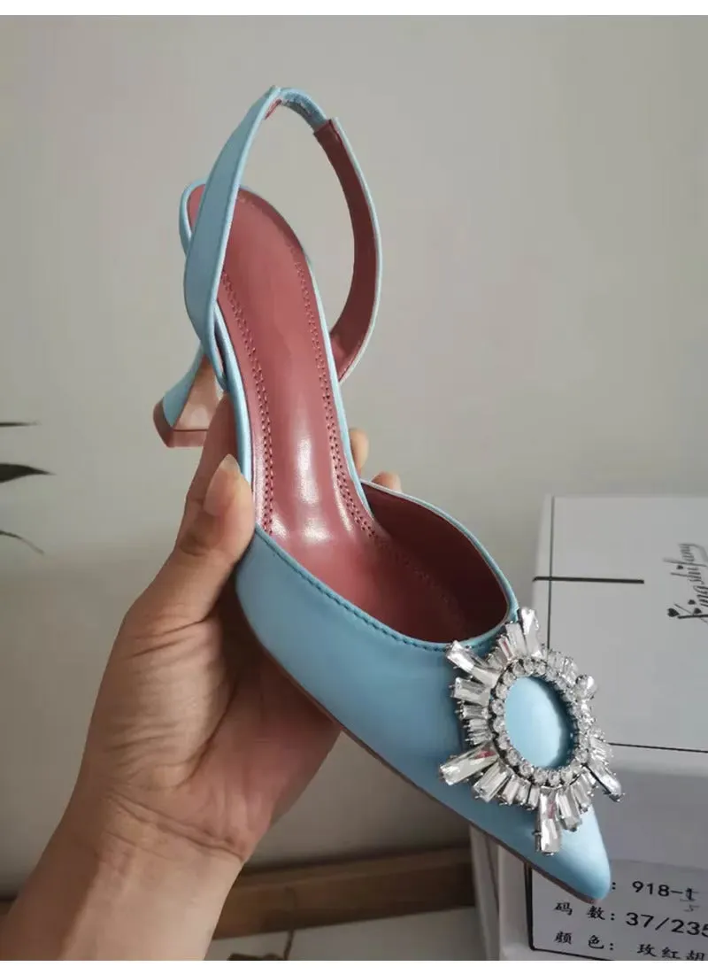 Sunflower Diamond High Heels