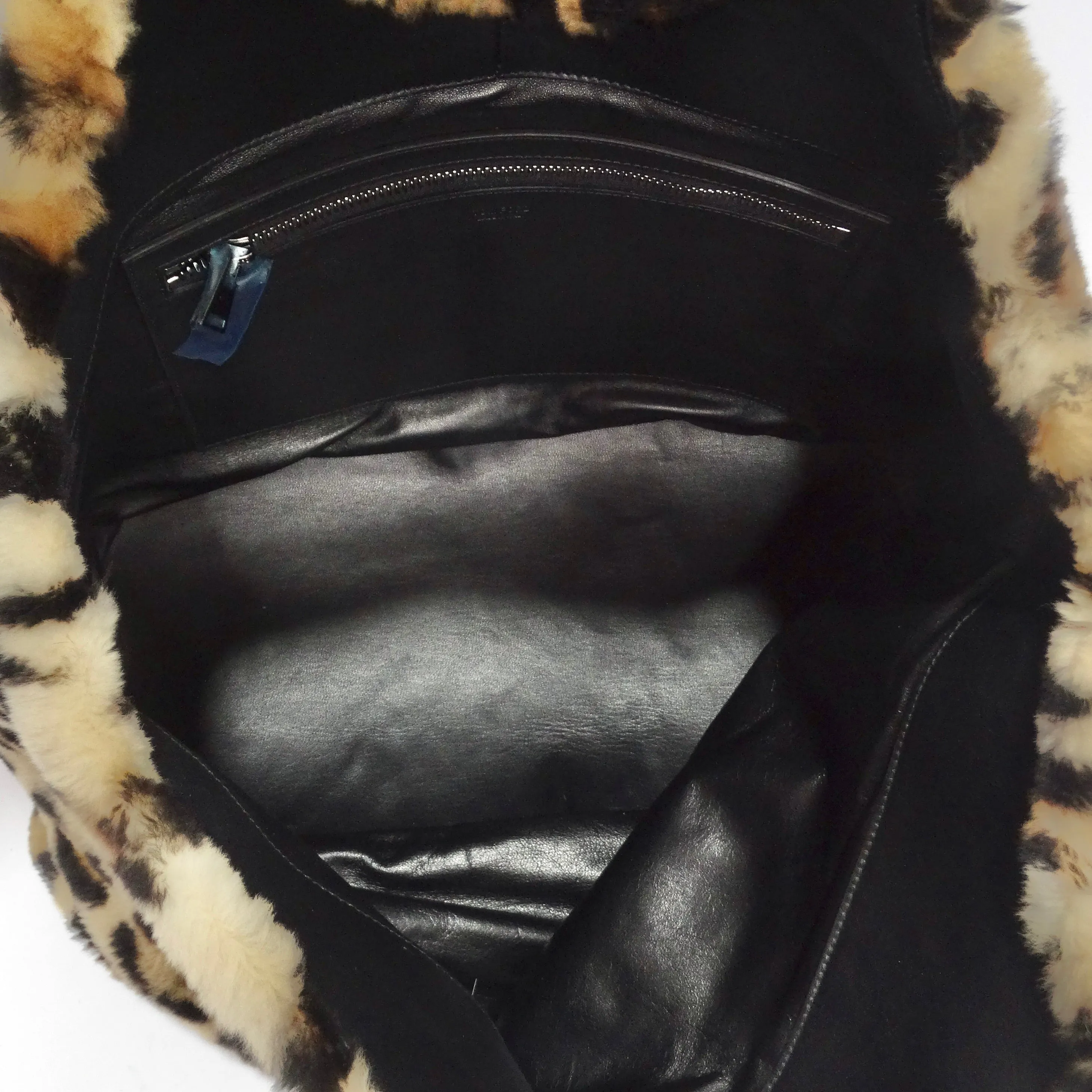 Tom Ford Rare Leopard Print Fur Handbag