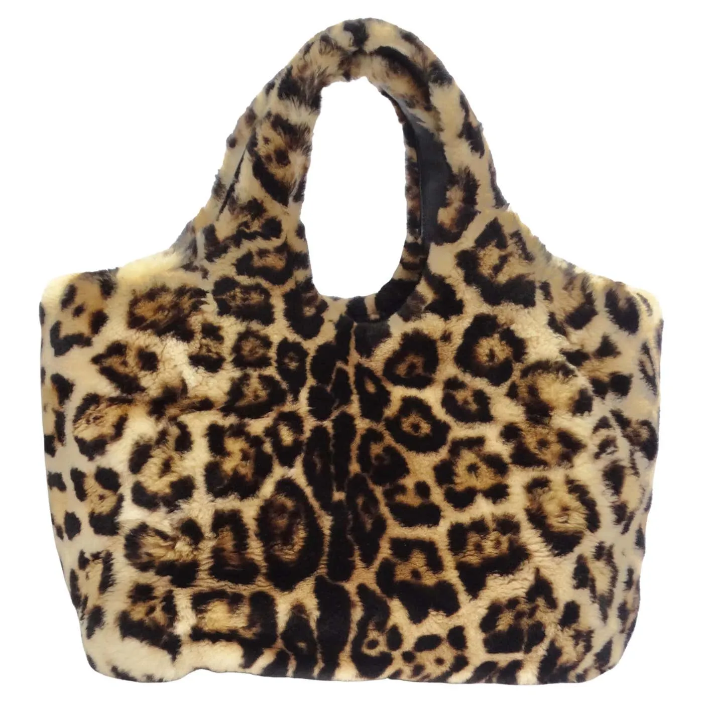 Tom Ford Rare Leopard Print Fur Handbag