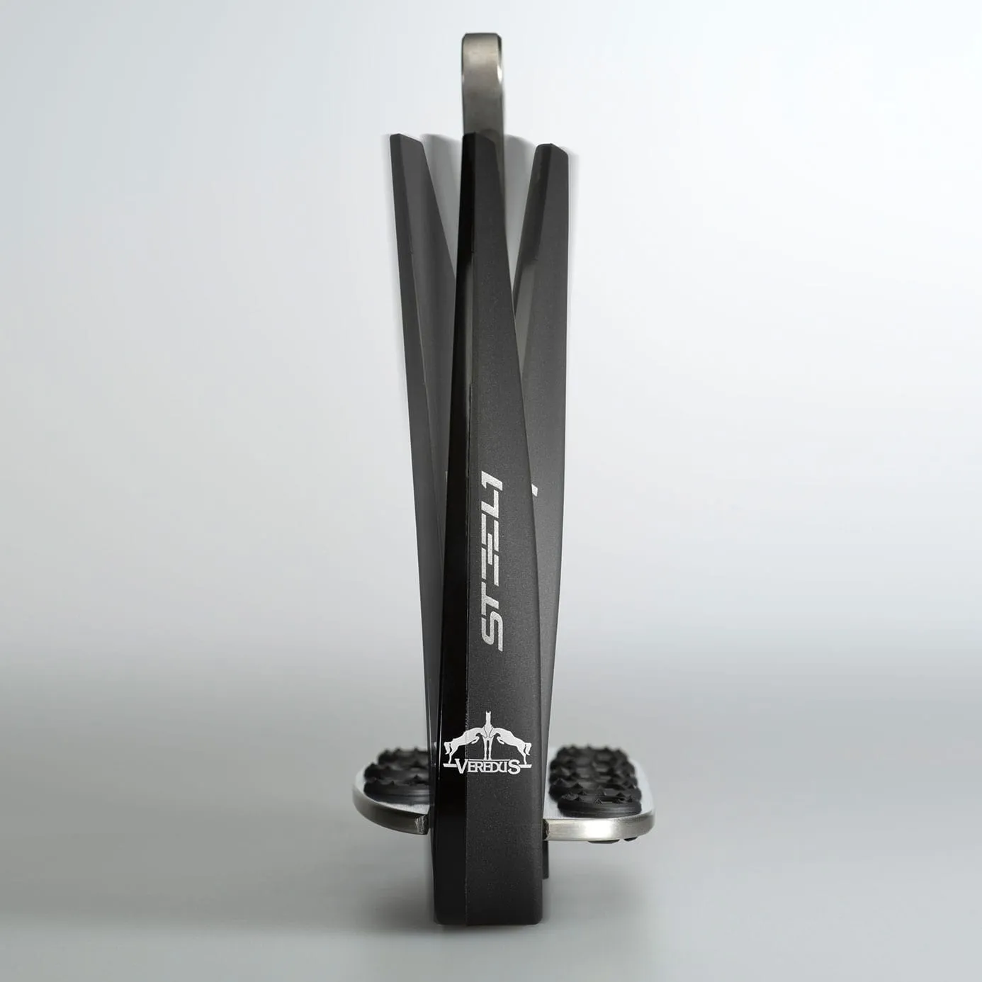 Veredus Vita Steel1 Safety Stirrups - Black/Silver